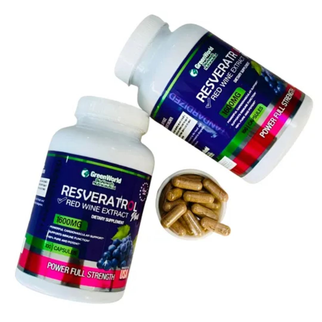 RESVERATROL GREENWORL - MARCA AMERICANA